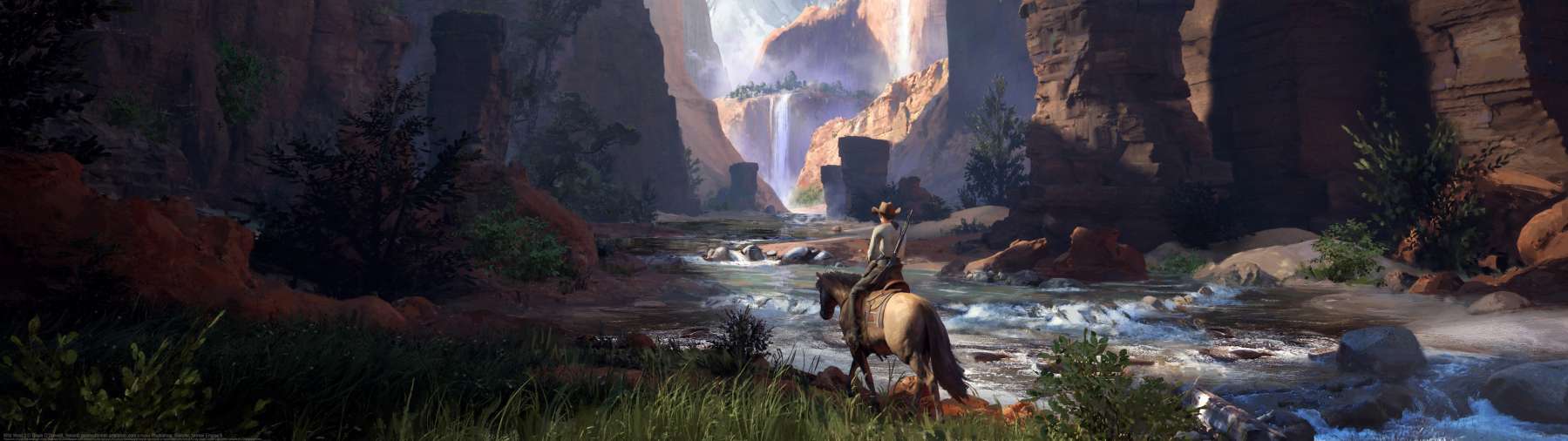 Wild West 2 ultra ancha fondo de escritorio