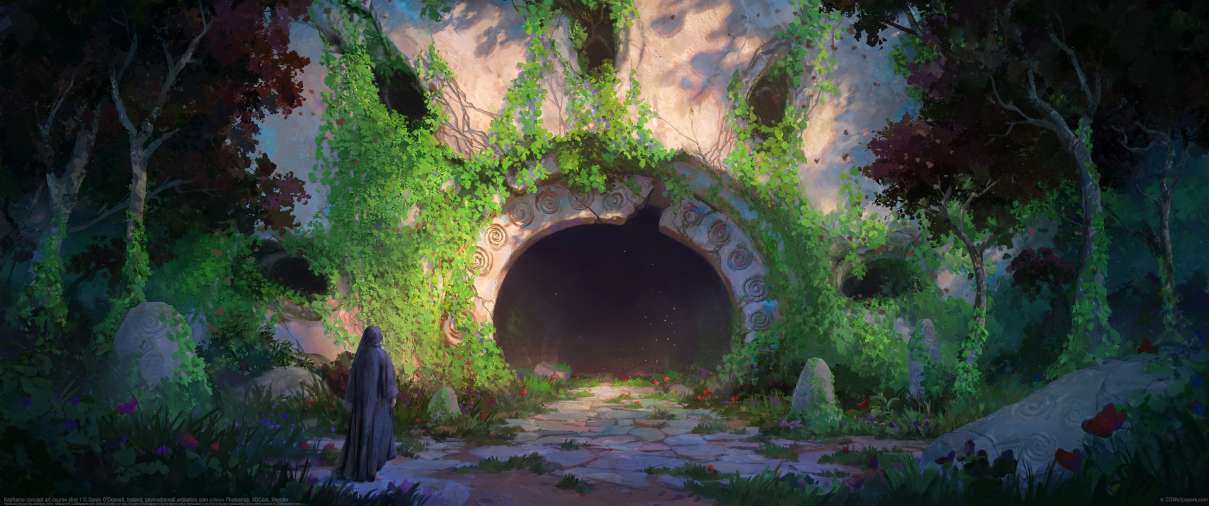 Keyframe concept art course shot 1 ultra ancha fondo de escritorio