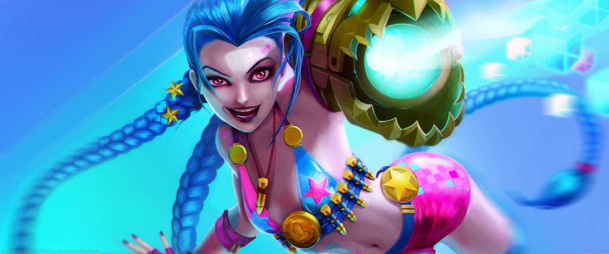 Arcade Jinx ultra ancha fondo de escritorio