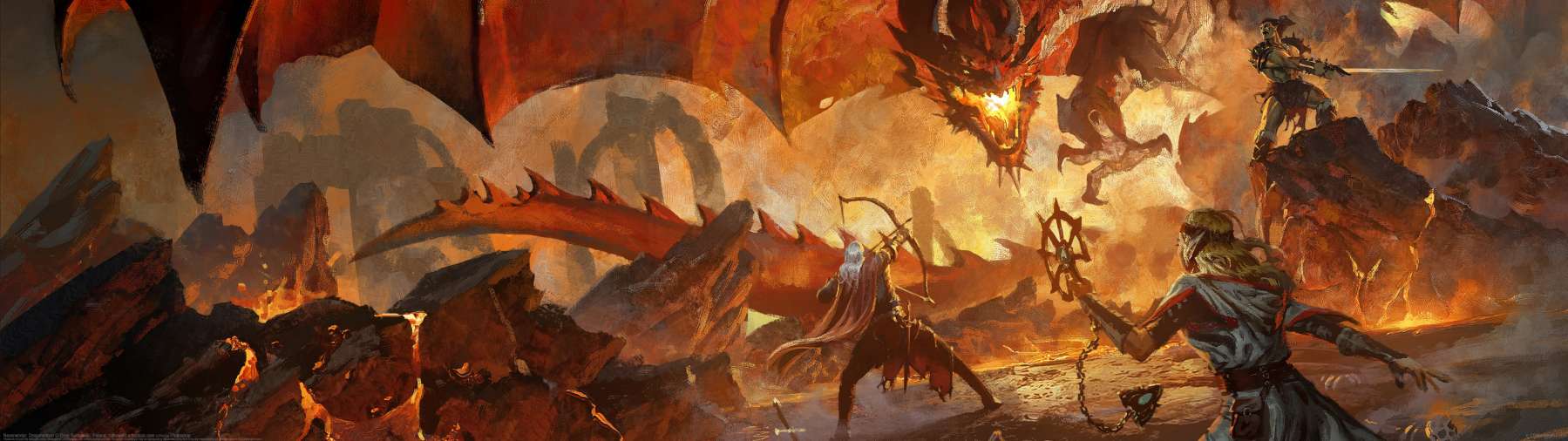Neverwinter: Dragonslayer ultra ancha fondo de escritorio