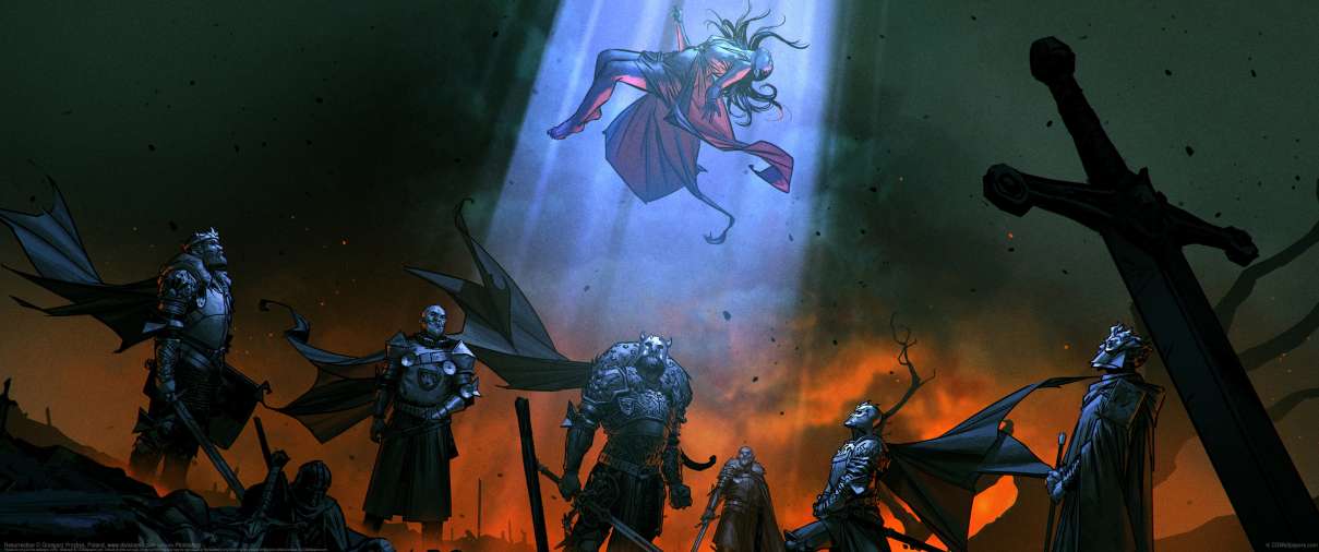 Resurrection ultra ancha fondo de escritorio