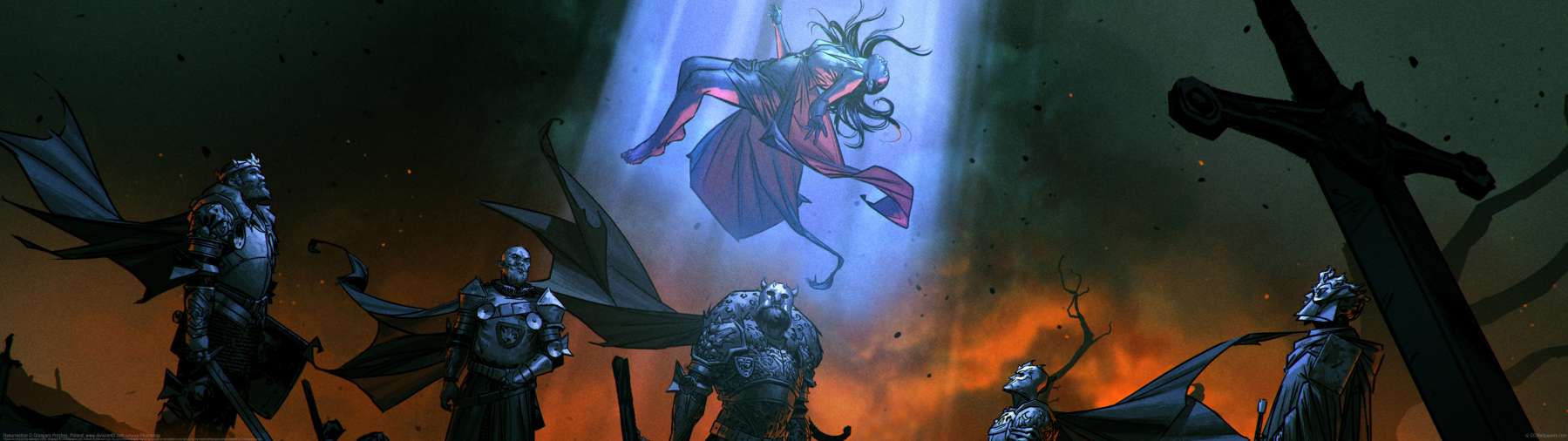 Resurrection ultra ancha fondo de escritorio