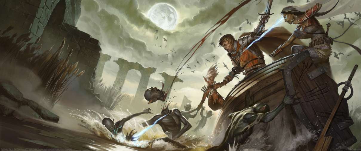 Pathfinder: War for the Crown cover art ultra ancha fondo de escritorio