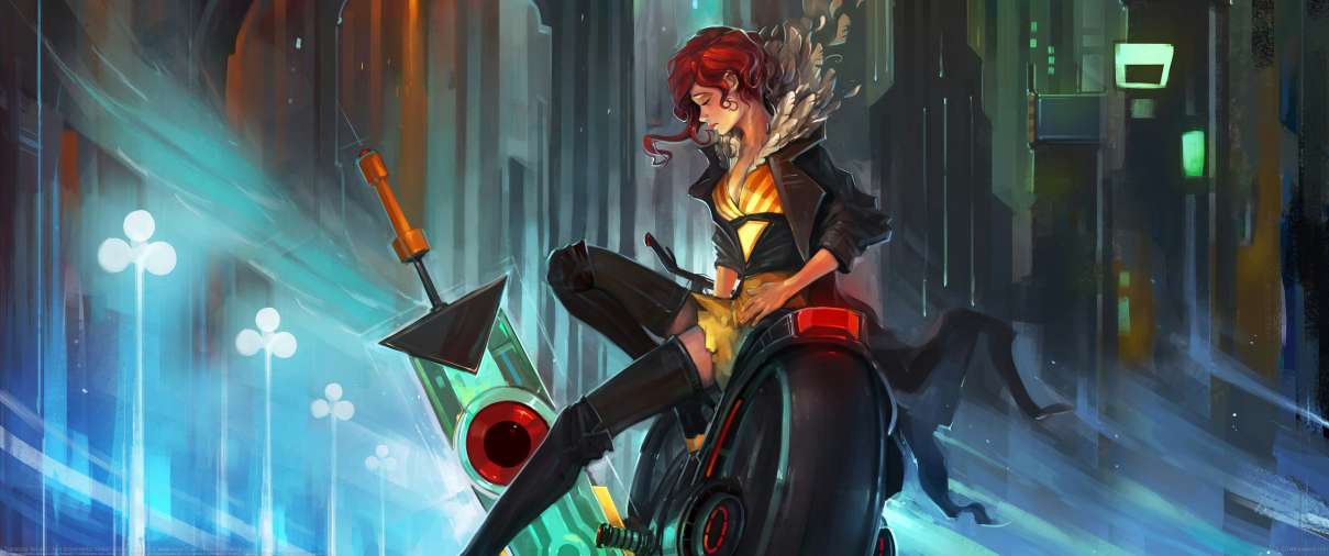 Transistor fan art ultra ancha fondo de escritorio