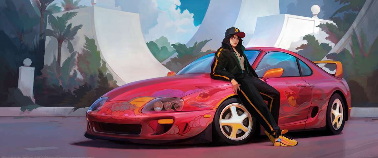 Supra ultra ancha fondo de escritorio