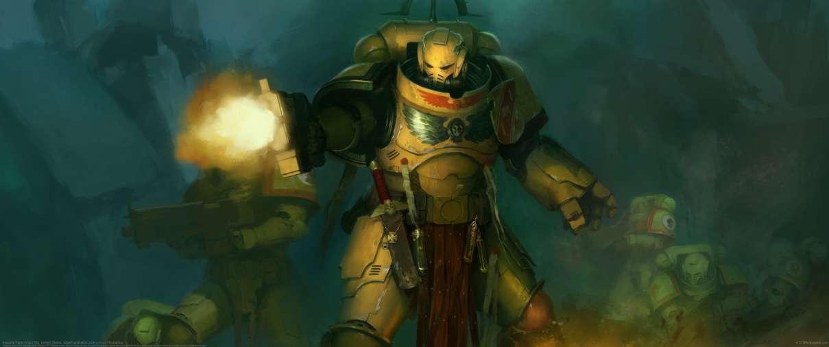 Imperial Fists ultra ancha fondo de escritorio