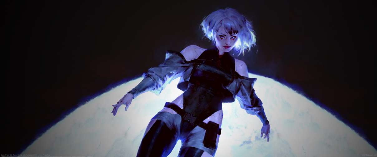 Lucy ultra ancha fondo de escritorio