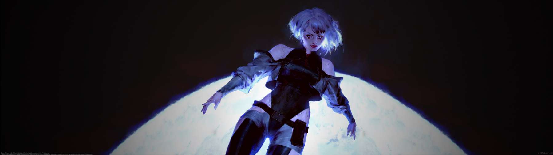 Lucy ultra ancha fondo de escritorio