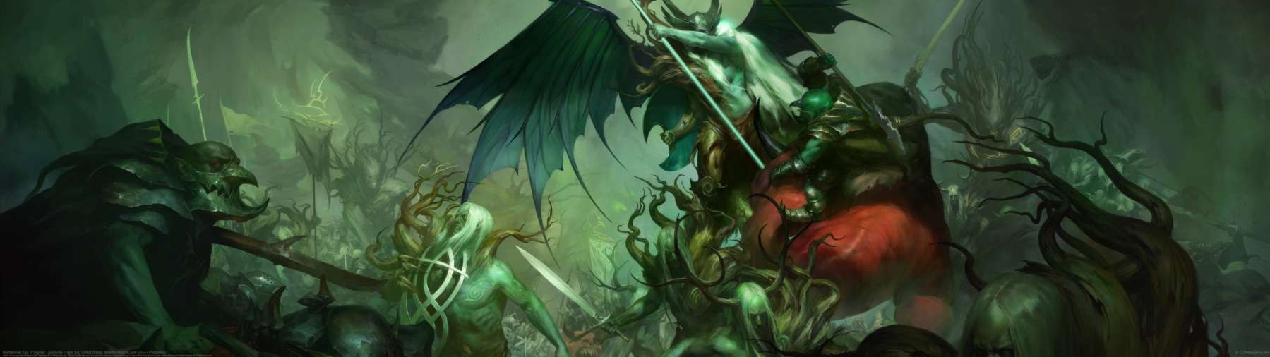Warhammer Age of Sigmar: Looncurse ultra ancha fondo de escritorio