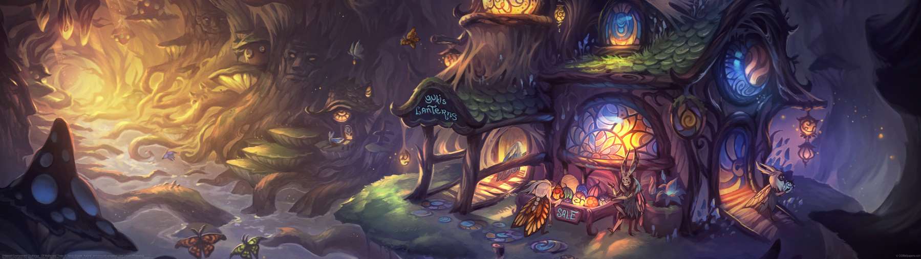 Untamed Environment Challenge - Of Moths and Trees ultra ancha fondo de escritorio