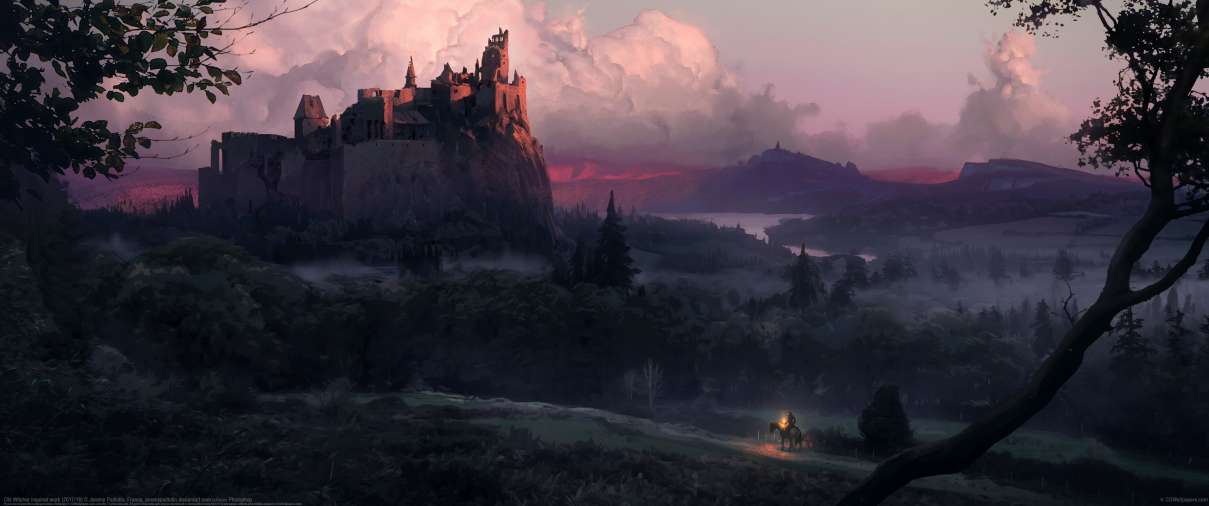 Old Witcher inspired work (2017/18) ultra ancha fondo de escritorio