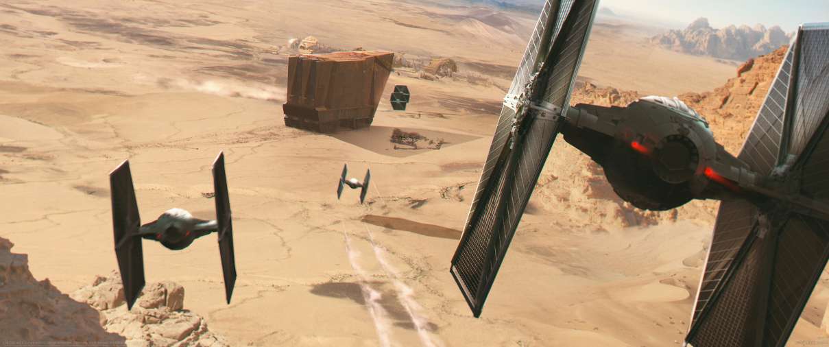 ILM Star wars competition ultra ancha fondo de escritorio