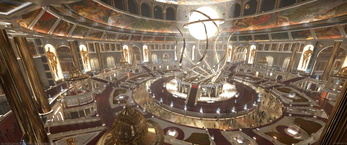 Star Atlas: Hall of Memories ultra ancha fondo de escritorio