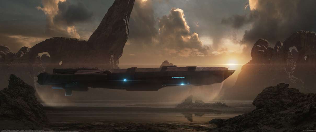 Hiraethia project ultra ancha fondo de escritorio