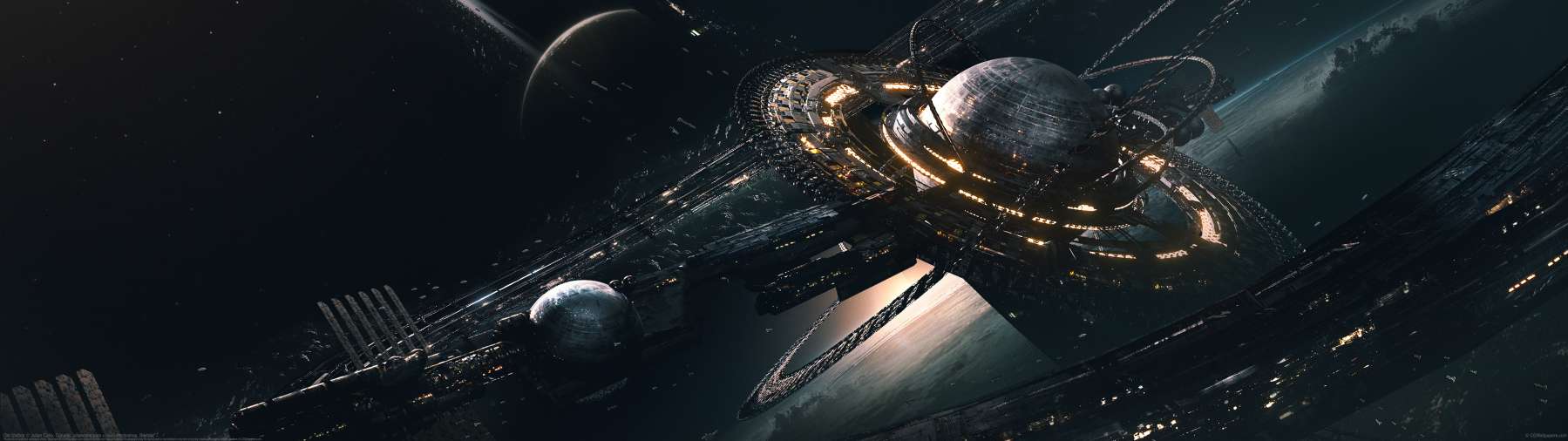 Old Station ultra ancha fondo de escritorio