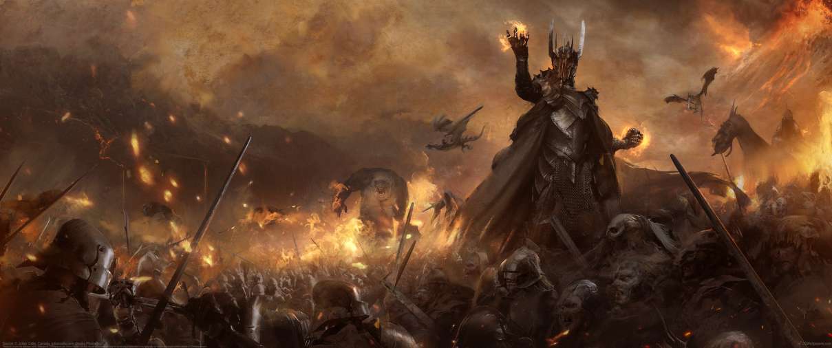 Sauron ultra ancha fondo de escritorio