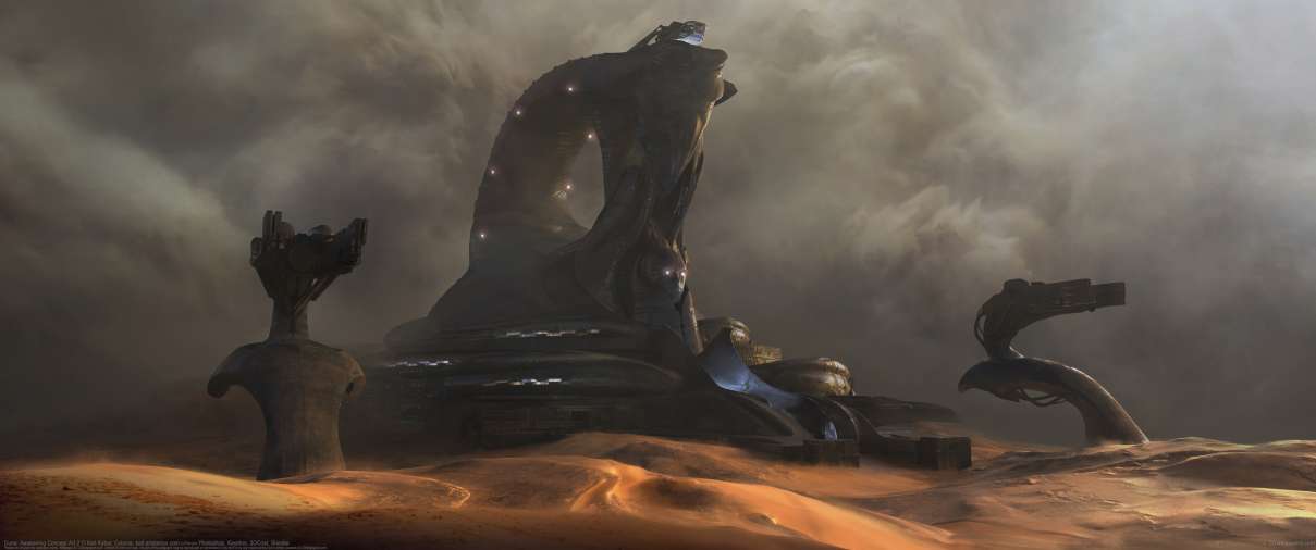 Dune: Awakening Concept Art 2 ultra ancha fondo de escritorio