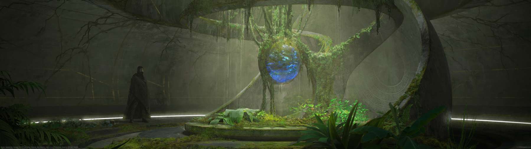 Dune: Awakening Concept Art 3 ultra ancha fondo de escritorio