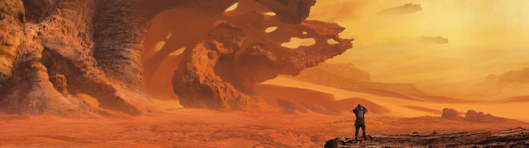 Dune: Awakening Concept Art 4 ultra ancha fondo de escritorio