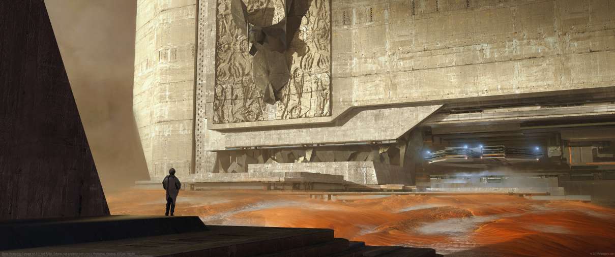 Dune: Awakening Concept Art 5 ultra ancha fondo de escritorio