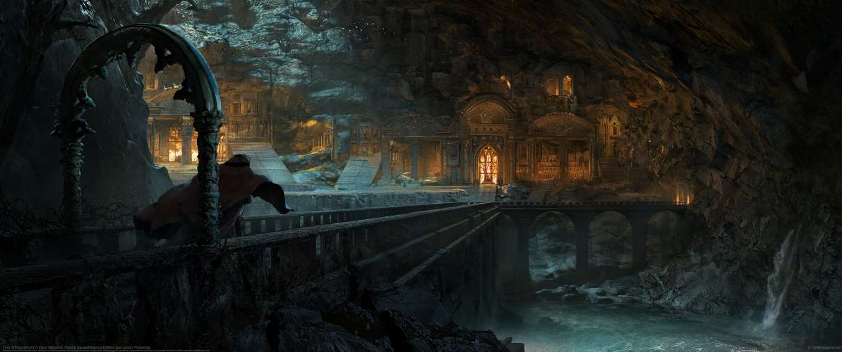Turin in Nargothrond ultra ancha fondo de escritorio