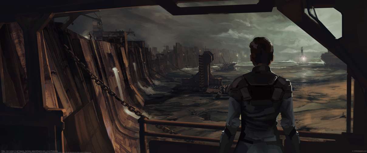Tides - Iron Curtain ultra ancha fondo de escritorio