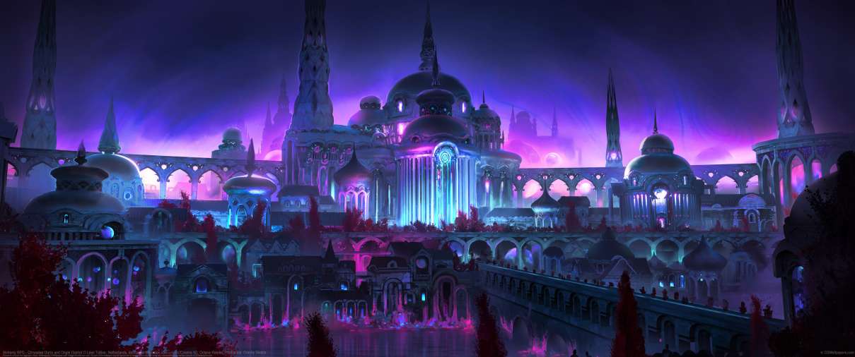 Alchemy RPG - Chrysalea Ourro and Origin District ultra ancha fondo de escritorio