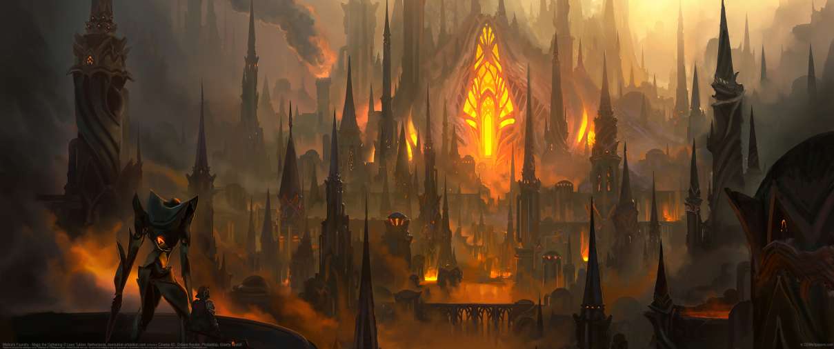 Mishra's Foundry - Magic the Gathering ultra ancha fondo de escritorio