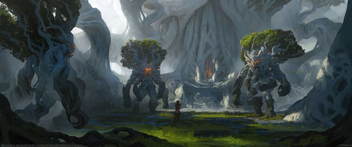 Magic the Gathering - Brothers war Argoth Concepts ultra ancha fondo de escritorio