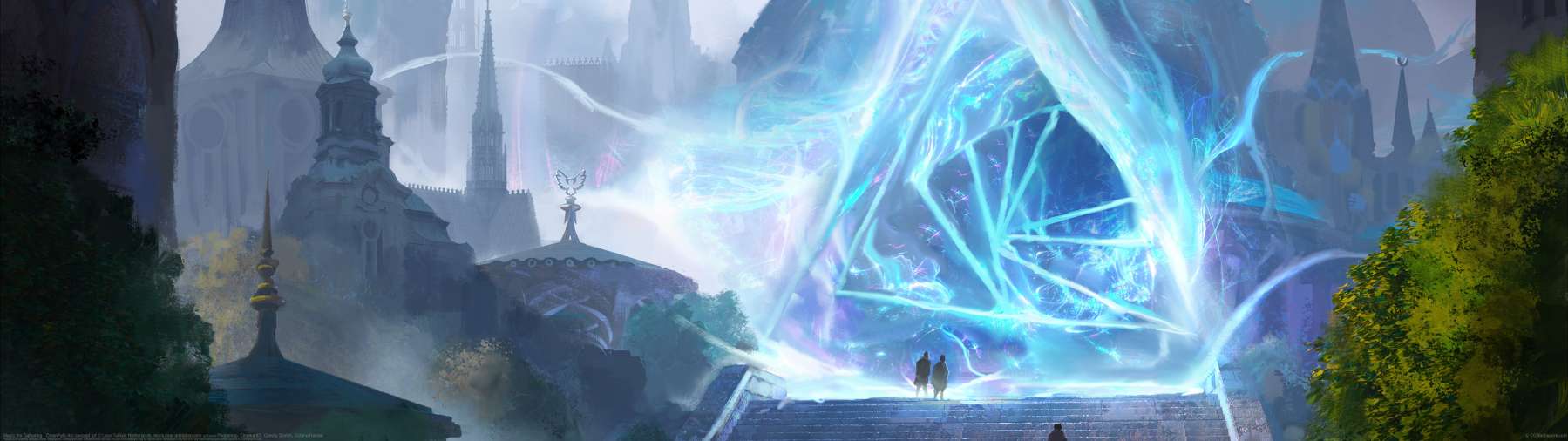 Magic the Gathering - OmenPath Arc concept art ultra ancha fondo de escritorio