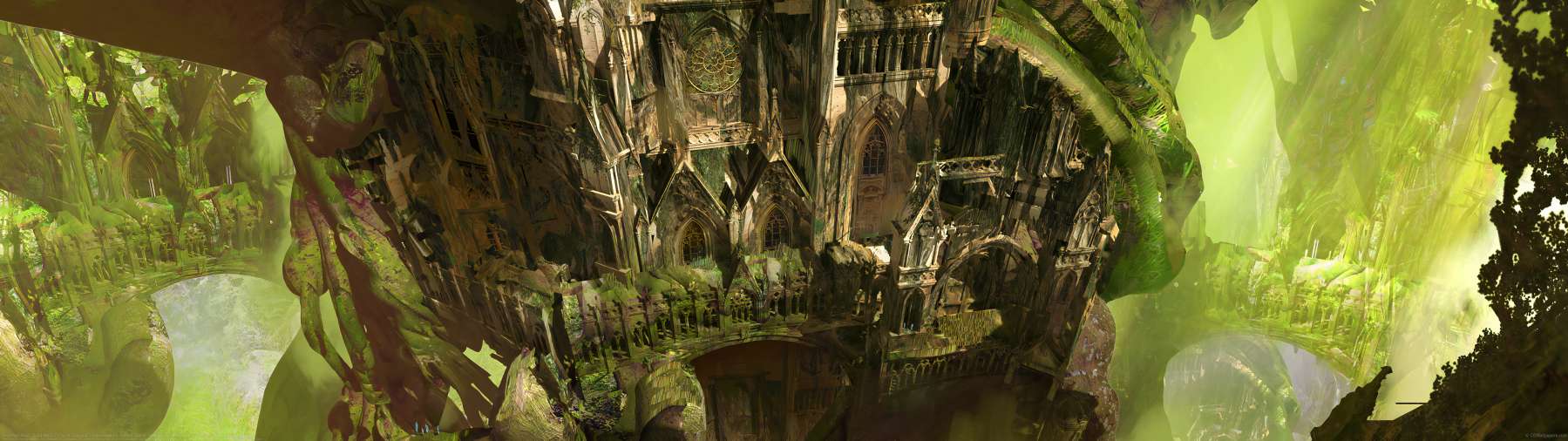 Petrified Area, Guild Wars 2 End of Dragons ultra ancha fondo de escritorio