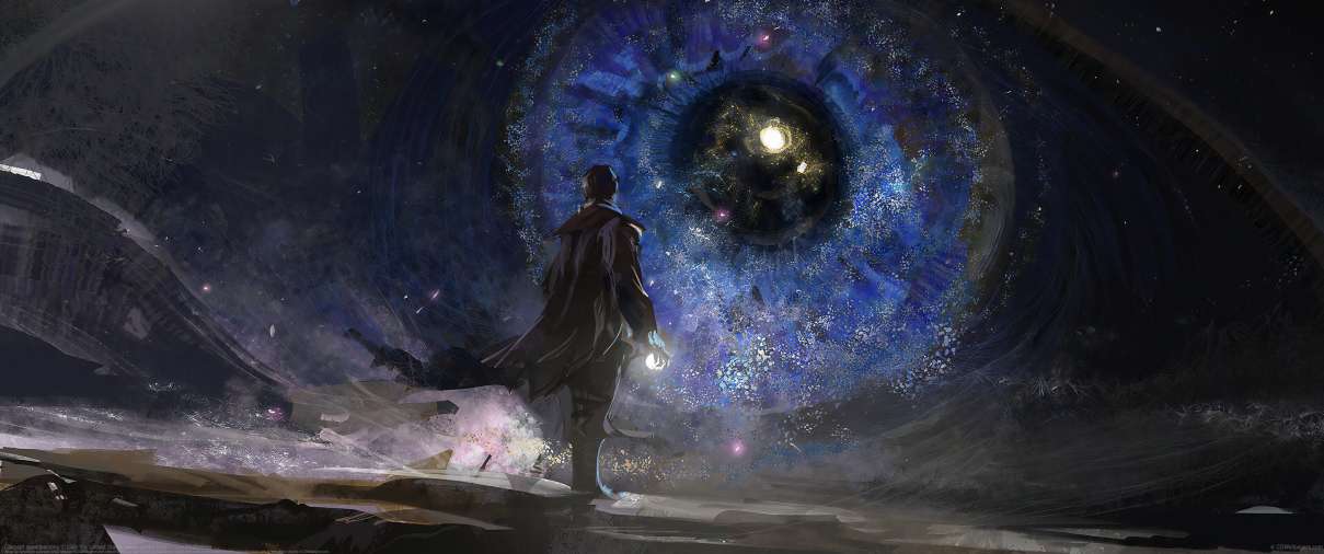 Concept Speedpainting ultra ancha fondo de escritorio