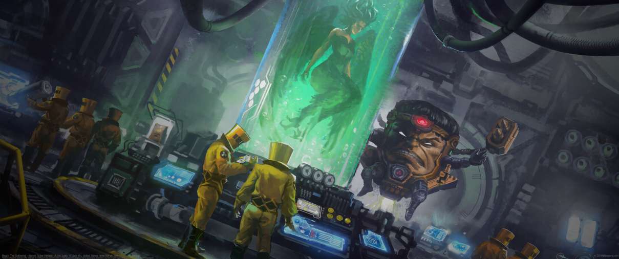 Magic: The Gathering - Marvel Super Heroes: -A.I.M. Labs- ultra ancha fondo de escritorio