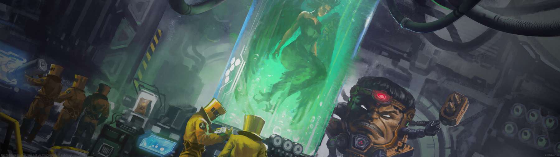 Magic: The Gathering - Marvel Super Heroes: -A.I.M. Labs- ultra ancha fondo de escritorio