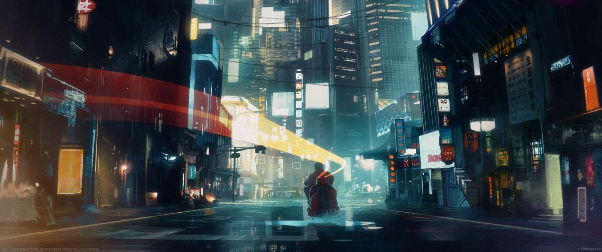 Akira ultra ancha fondo de escritorio