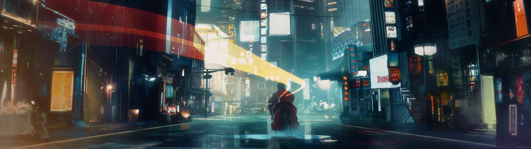 Akira ultra ancha fondo de escritorio