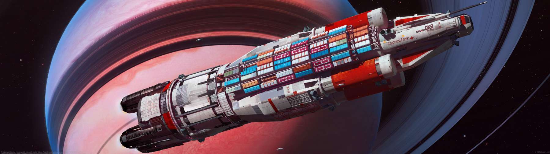 Prosperous Universe - Early Access Artwork ultra ancha fondo de escritorio