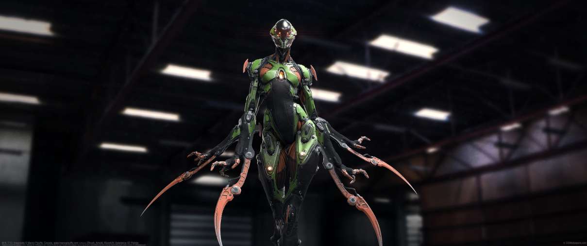 M.N.-T15 / Insectoids ultra ancha fondo de escritorio