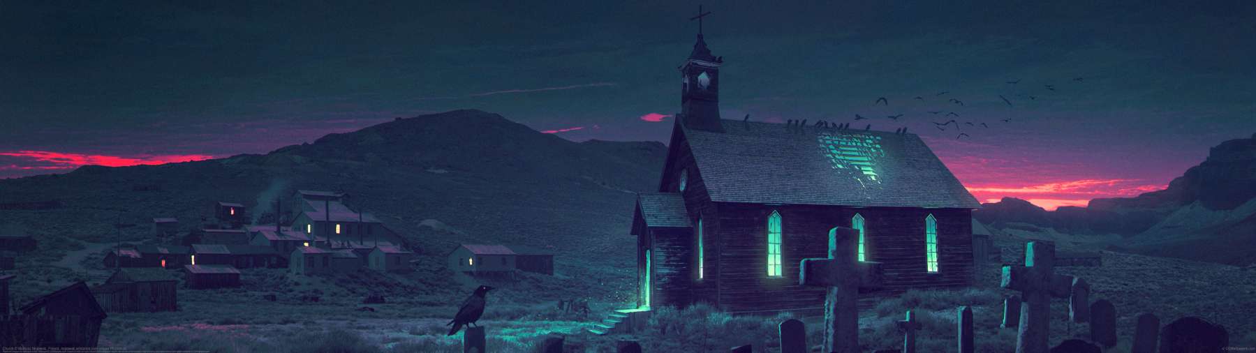 Church ultra ancha fondo de escritorio