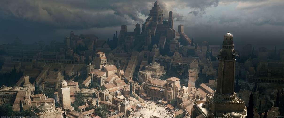 SONG OF ALCAZAR - Signature Collection of 3d models promo ultra ancha fondo de escritorio