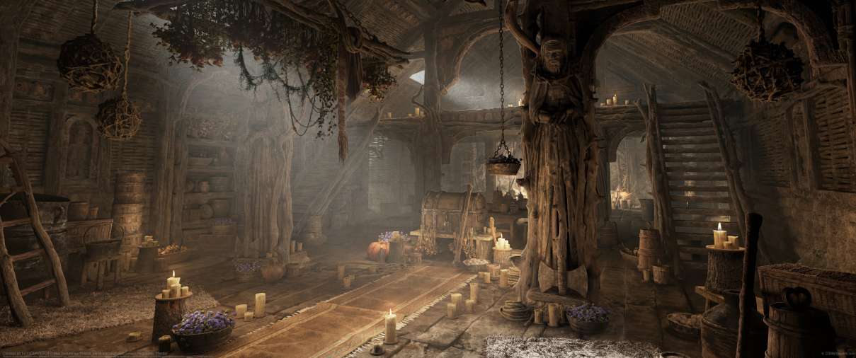 Concept art for FATEKEEPER ultra ancha fondo de escritorio