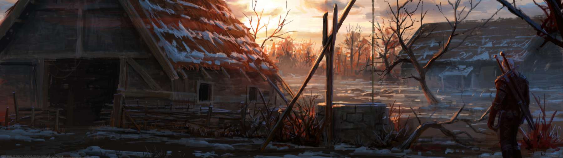 Witcher speedie 4 ultra ancha fondo de escritorio