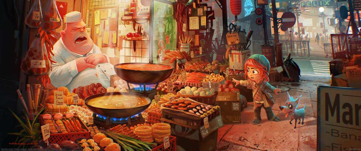 Schoolism course ultra ancha fondo de escritorio