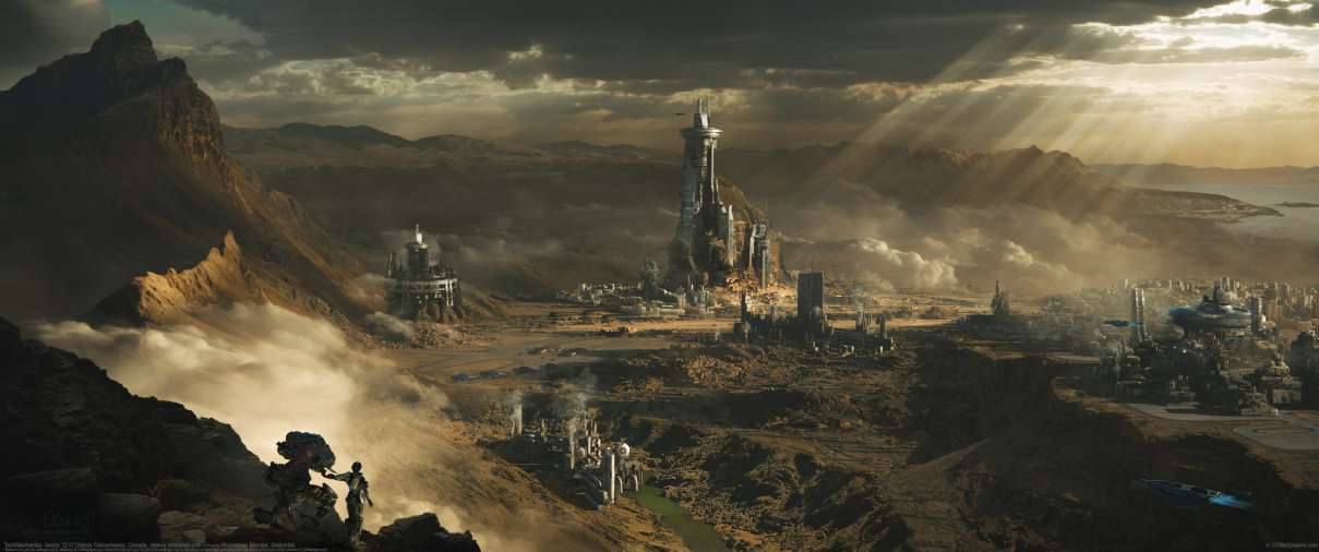 TechMechanika: Sector 12 ultra ancha fondo de escritorio