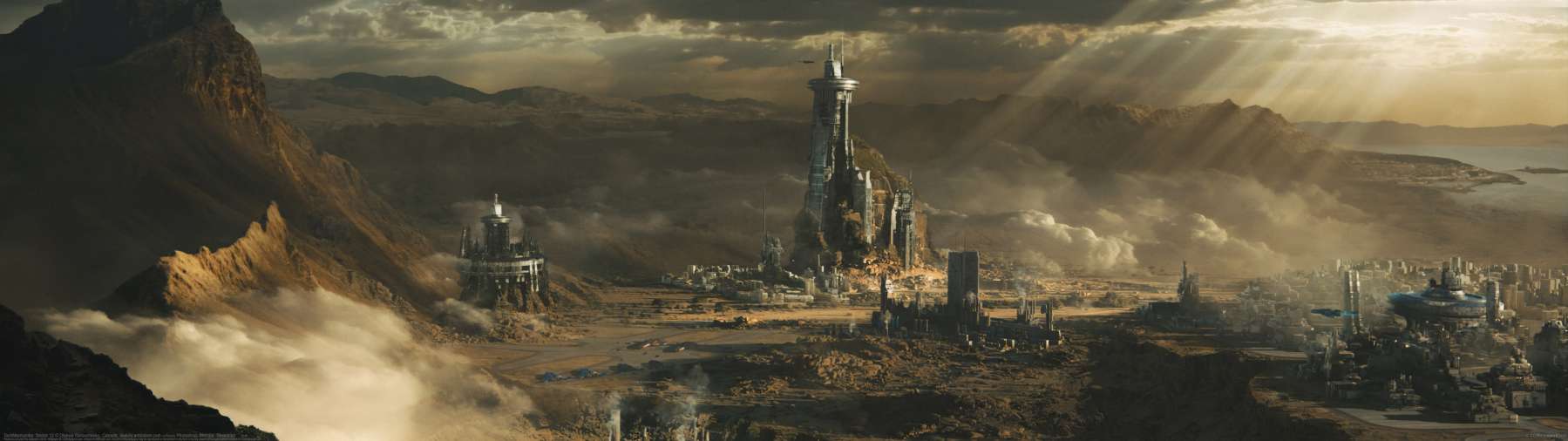 TechMechanika: Sector 12 ultra ancha fondo de escritorio