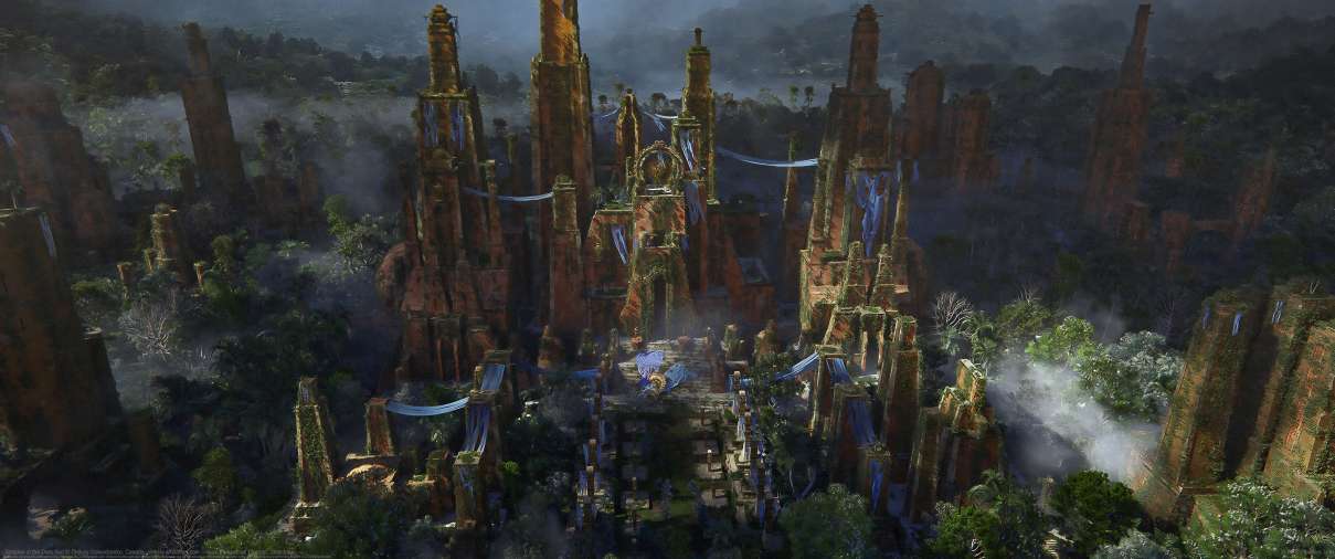 Temples of the Dark Sun ultra ancha fondo de escritorio