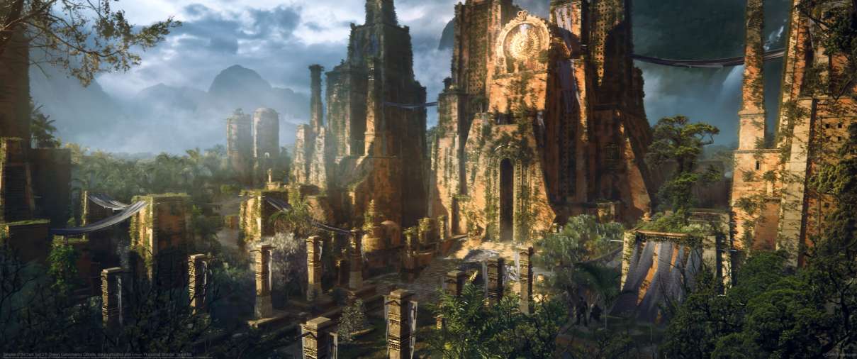Temples of the Dark Sun 2 ultra ancha fondo de escritorio