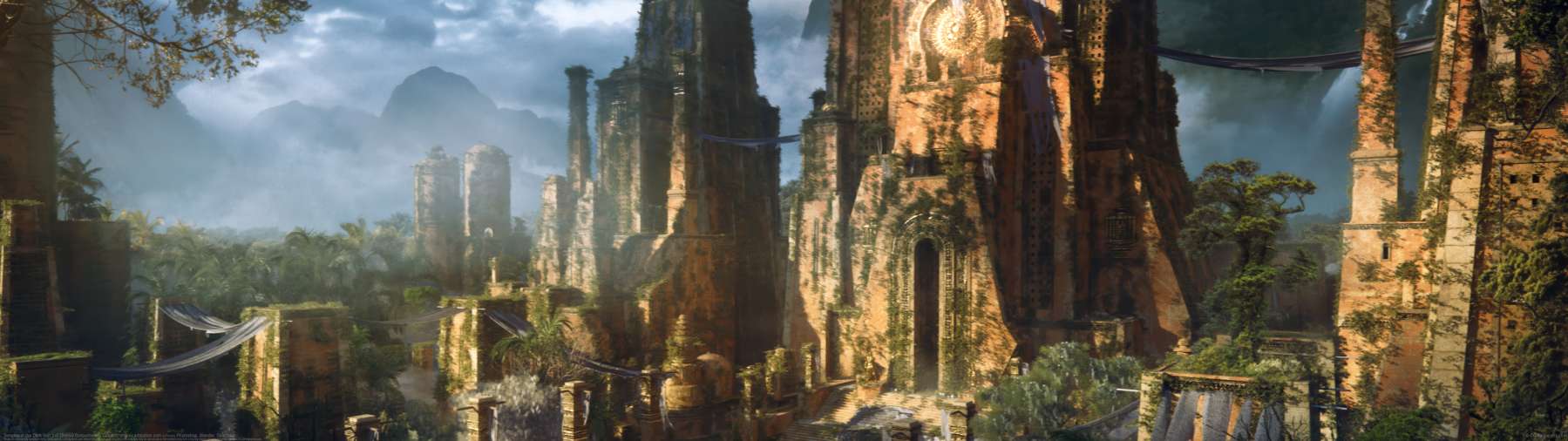 Temples of the Dark Sun 2 ultra ancha fondo de escritorio