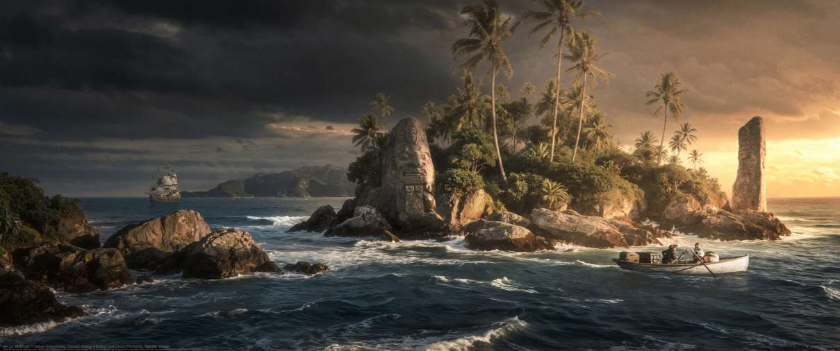 We got here first! ultra ancha fondo de escritorio