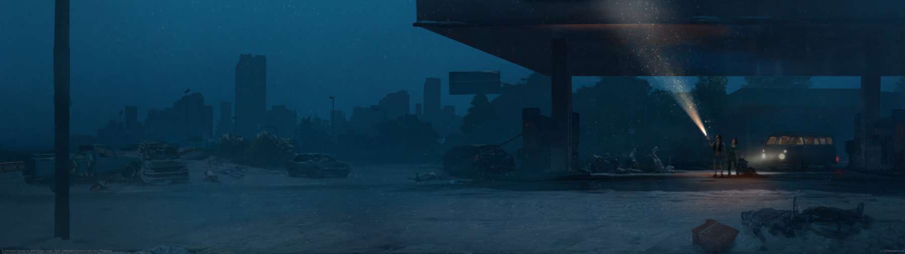El Eternauta Concept Art work ultra ancha fondo de escritorio